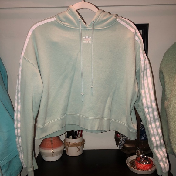 adidas Tops - Adidas Cropped Hoodie